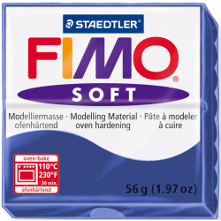 Fimo Soft πολυμερικός πηλός Windsor Blue 35