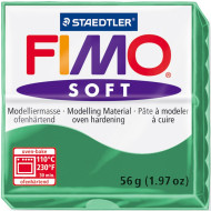 Fimo Soft πολυμερικός πηλός Emerald 56