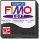 Fimo Soft πολυμερικός πηλός Black 9