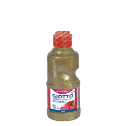 Giotto extra quality glitter paint 531201 τέμπερα χρυσή 250ml