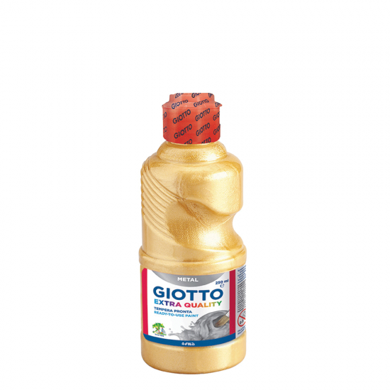 Giotto extra quality metal paint 531401 τέμπερα χρυσή 250ml