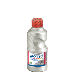 Giotto extra quality metal paint 531402 τέμπερα ασημί 250ml
