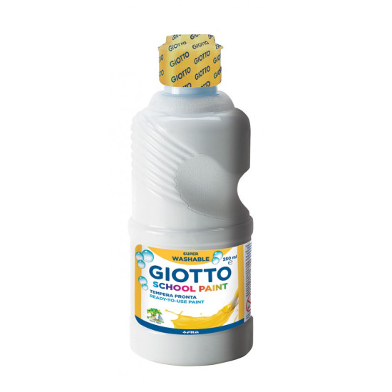 Giotto Schoolpaint τέμπερα έτοιμη 250ml λευκή