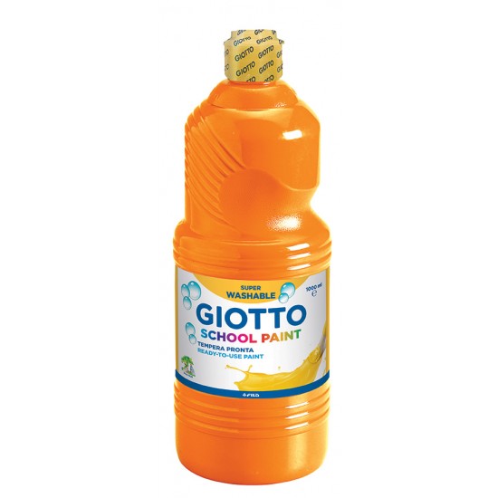 Giotto Schoolpaint τέμπερα έτοιμη 500ml πορτοκαλί