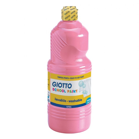 Giotto Schoolpaint τέμπερα έτοιμη 500ml ροζ