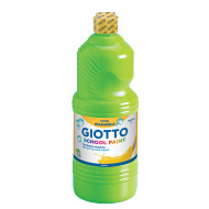 Giotto Schoolpaint τέμπερα έτοιμη 500ml λαχανί