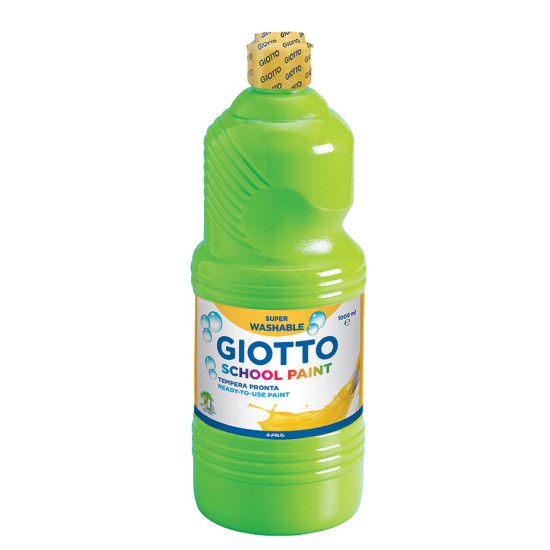 Giotto Schoolpaint τέμπερα έτοιμη 500ml λαχανί