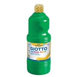 Giotto Schoolpaint τέμπερα έτοιμη 500ml πράσινη