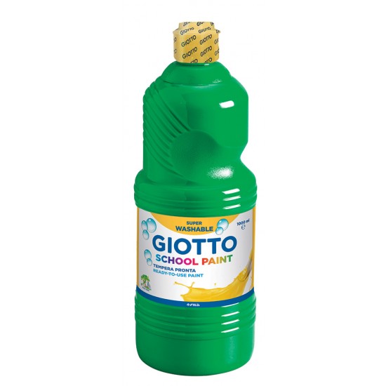 Giotto Schoolpaint τέμπερα έτοιμη 500ml πράσινη