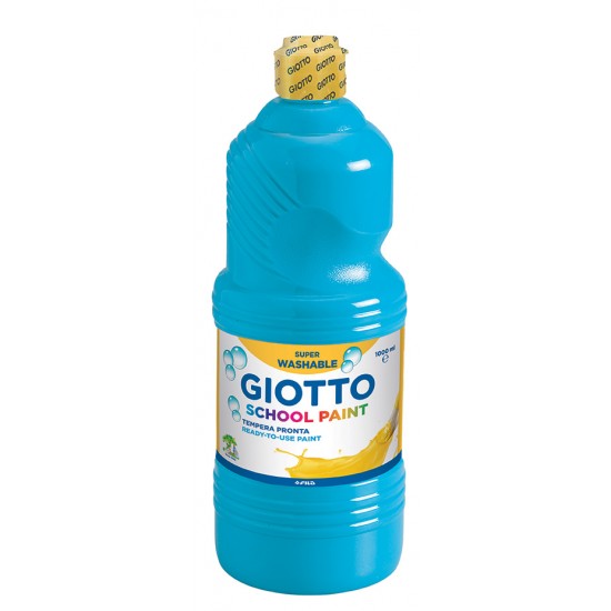 Giotto Schoolpaint τέμπερα έτοιμη 500ml μπλε