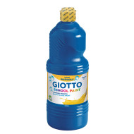 Giotto Schoolpaint τέμπερα έτοιμη 1000ml μπλε σκούρο