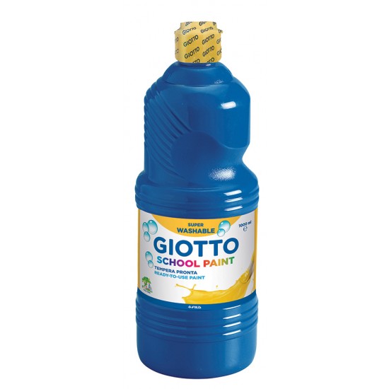 Giotto Schoolpaint τέμπερα έτοιμη 500ml μπλε σκούρο