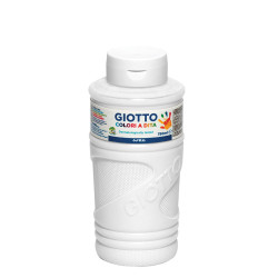 Giotto 536001 δακτυλομπογιά 750ml λευκό