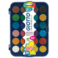 Giotto 332000 νερομπογιές σε παλέτα 24 χρωμάτων