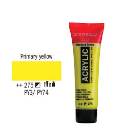 Talens Amsterdam 17092752 ακρυλικό χρώμα 120ml primary yellow 275