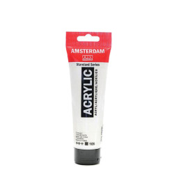Talens Amsterdam 17091052 ακρυλικό χρώμα 120ml titanium white 105