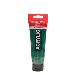 Talens Amsterdam 17096192 ακρυλικό χρώμα 120ml green deep 619