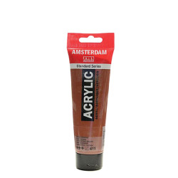 Talens Amsterdam 17094112 ακρυλικό χρώμα 120ml burnt sienna 411