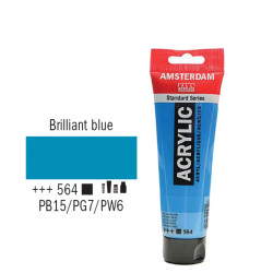 Talens Amsterdam 17095642 ακρυλικό χρώμα 120ml brilliant blue 564
