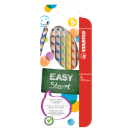 Stabilo 331/6 EASYcolors left ξυλομπογιές για αριστερόχειρες 6 τμχ