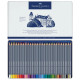 Faber 114636 Castell Goldfaber Aqua ξυλομπογιές σε μεταλλική κασετίνα 36 χρώματα