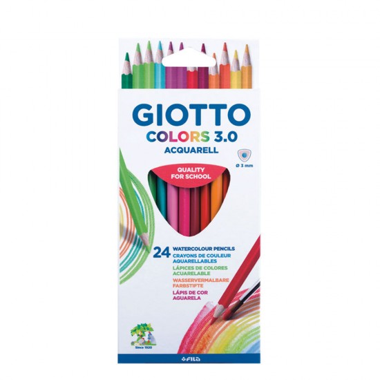 Giotto 277200 colors 3.0 acquarell 24 χρμ