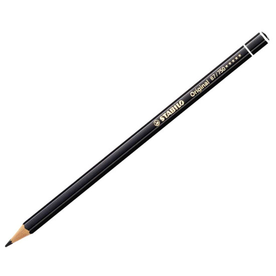 Stabilo Original 87/750 ξυλομπογιά black