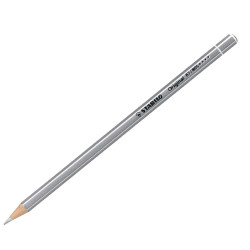Stabilo Original 87/805 ξυλομπογιά silver